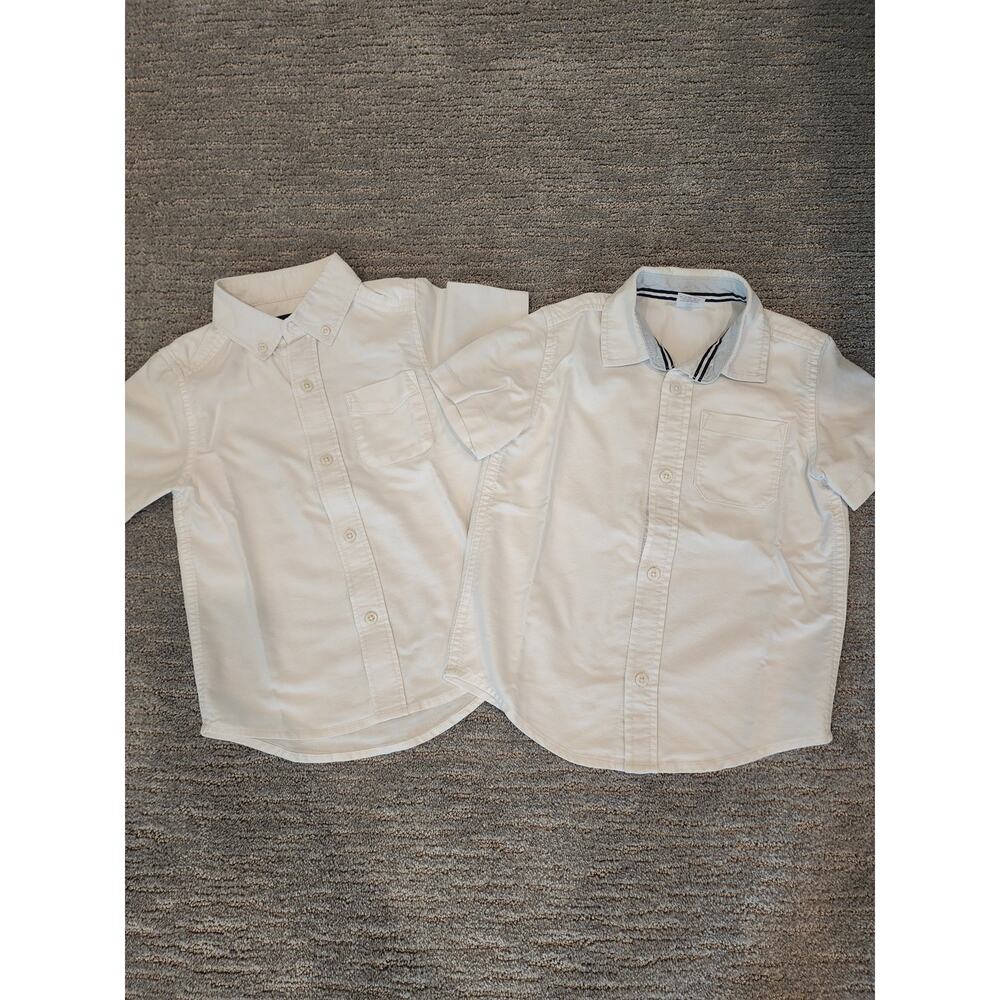 Gymboree/The Children's Place Boys White Dress Shirt Bundle Sz 4